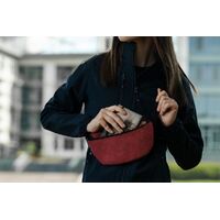 Фото товара Поясная сумка Handy Dandy, бордовая