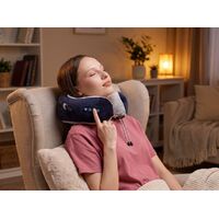 Фото товара Дорожная подушка-массажер inRelax, синяя
