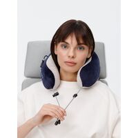 Фото товара Дорожная подушка-массажер inRelax, синяя
