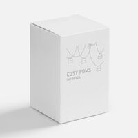 Фото товара Гирлянда Cosy Poms, белая