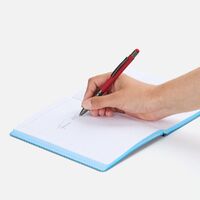 Фото товара Ручка шариковая Digit Soft Touch со стилусом, красная