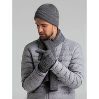Фото товара Перчатки Bernard, серый меланж, размер S/M