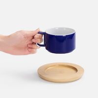 Фото товара Чайная пара Stave, синяя