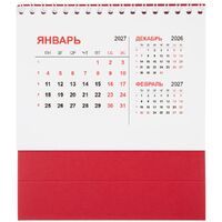 Фото товара Календарь настольный Datio, красный