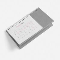 Фото товара Календарь настольный Brand, серый