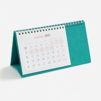 Фото товара Календарь настольный Brand, бирюзовый