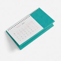 Фото товара Календарь настольный Brand, бирюзовый