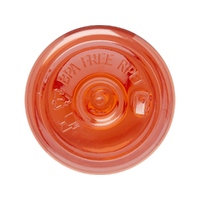 Фото товара Бутылка для воды Sky/Скай из переработанной пластмассы объемом 650 мл - Красный