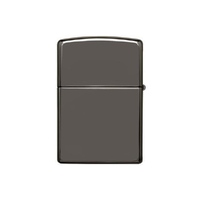 Фото товара Зажигалка ZIPPO Classic с покрытием Black Ice, латунь/сталь, чёрная, глянцевая, 38x13x57 мм