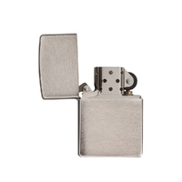 Фото товара Зажигалка ZIPPO Armor™ c покрытием Brushed Chrome, латунь/сталь, серебристая, матовая, 38x13x57 мм