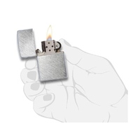 Фото товара Зажигалка ZIPPO с покрытием Herringbone Sweep, латунь/сталь, серебристая, матовая, 38x13x57 мм
