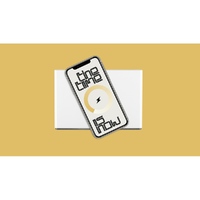 Фото товара Часы с беспроводным зарядным устройством Rombica Timebox 2, белый (Р)