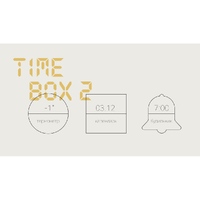Фото товара Часы с беспроводным зарядным устройством Rombica Timebox 2, белый (Р)